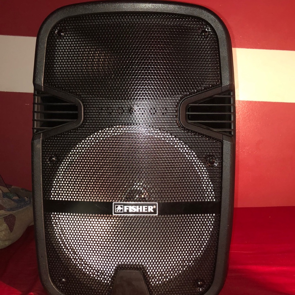 Huge Fisher Speaker